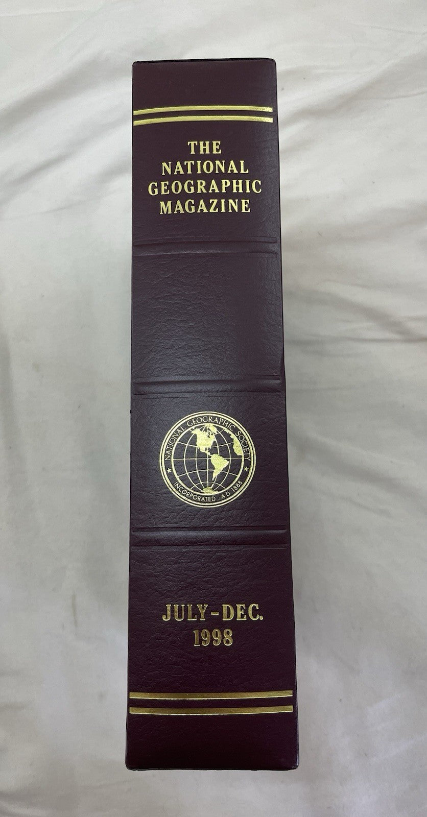 Vintage Nat Geo Jul–Dec 1998 Lot w/ Slipcover | Geography, Science