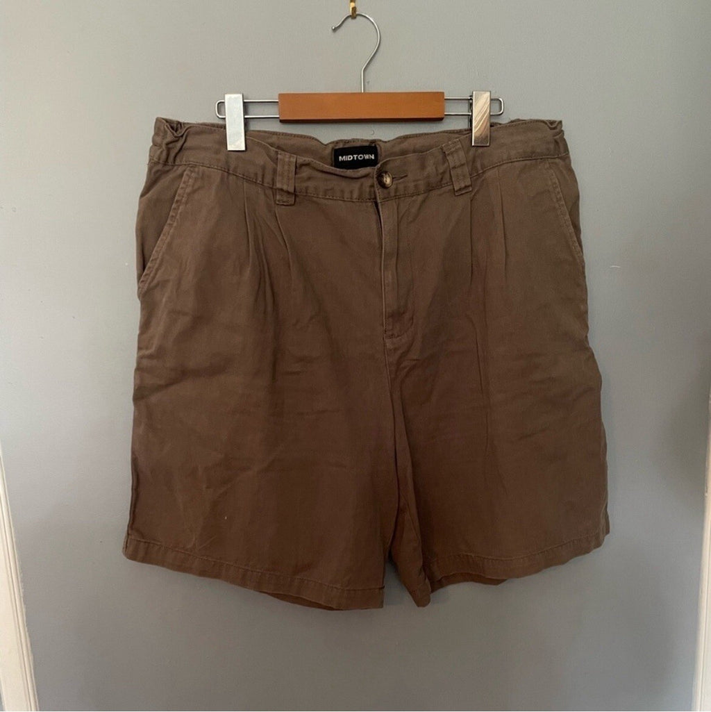 Men’s Midtown Cotton Shorts Size Large – Casual Summer Bottoms VG