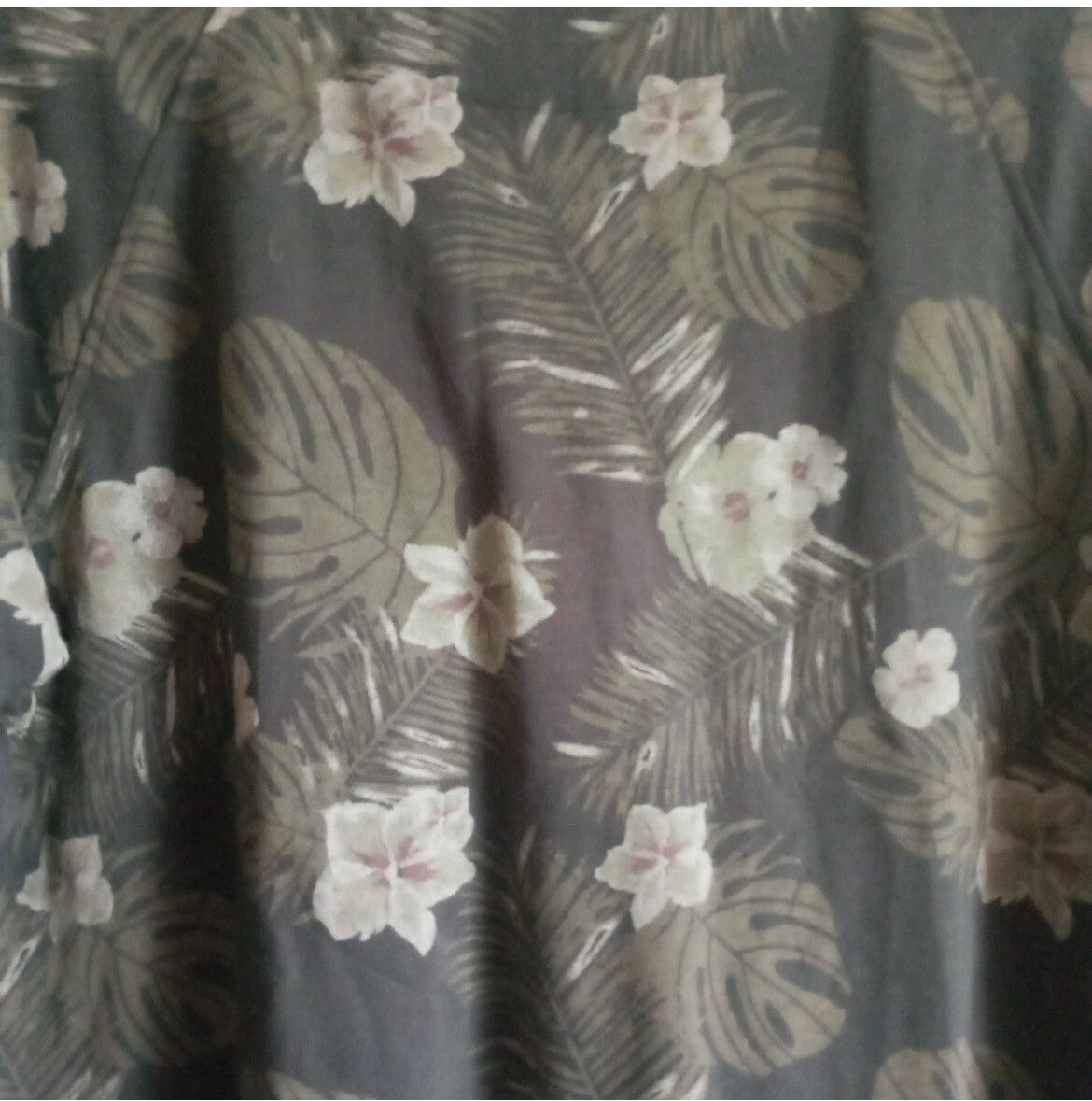 Men’s Hawke & Co Floral Long Sleeve Shirt – Casual Button-Up VG