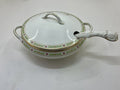 Antique Johnson Brothers Soup Tureen Ironstone with Matching Ladle White