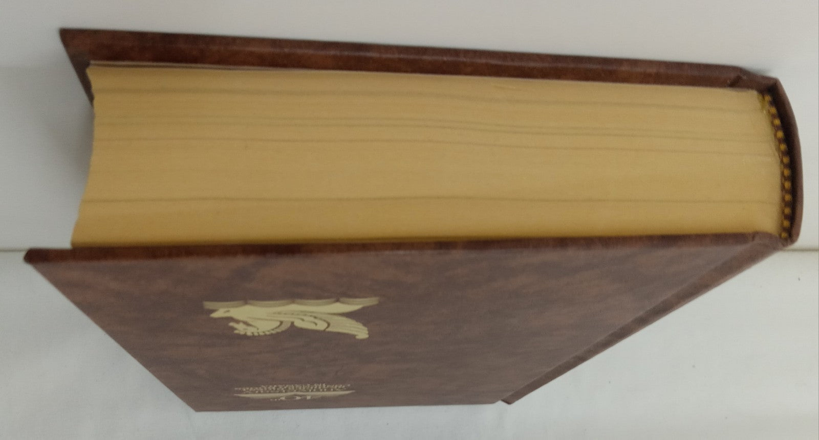 1990 Reader's Digest Condensed 1st Ed HC Leather Gilt Vtg NM Anthology