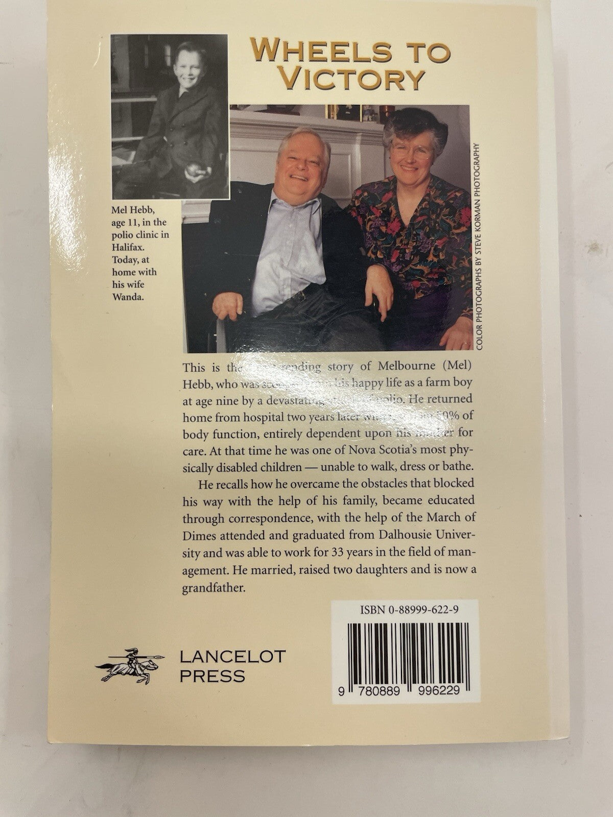 Wheels to Victory by Mel Hebb – VG+ War Memoir, Canadian Veteran Book