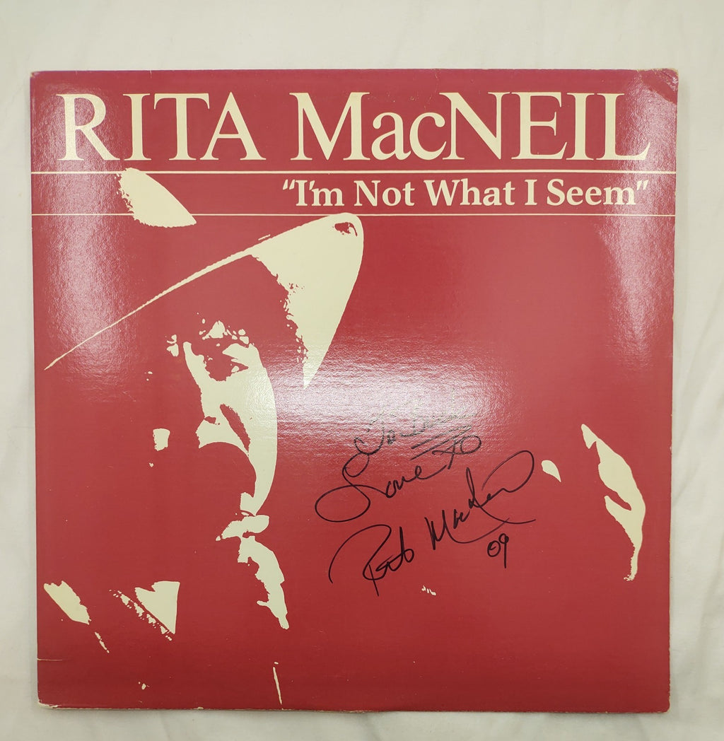Rita MacNeil – I’m Not What I Seem LP Signed Autographed Vinyl UCCBP-1006 VG