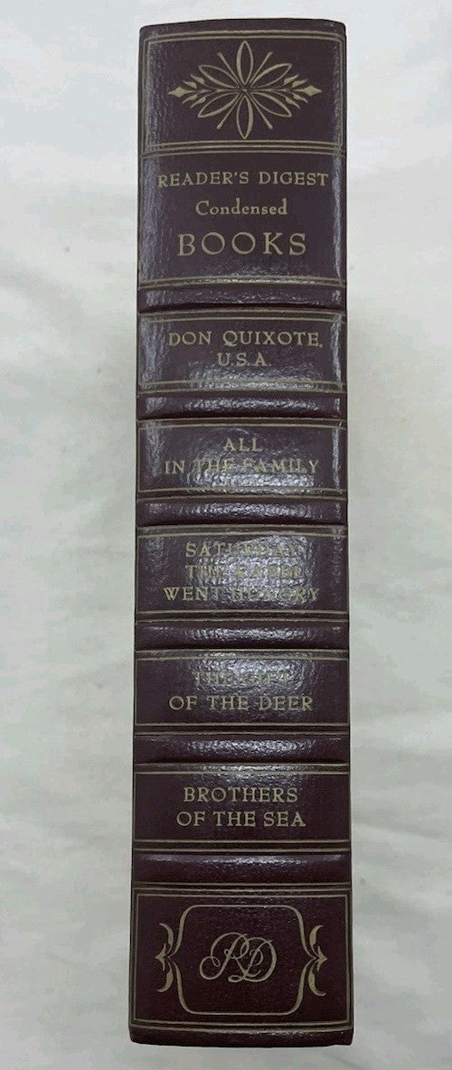 Vintage HC Readers Digest Condensed Books W Slipcover First Edition 1966