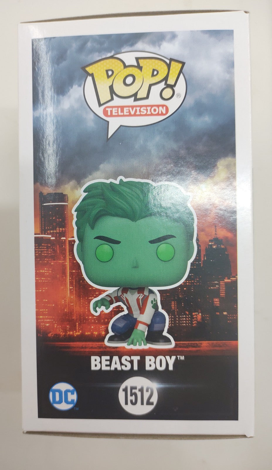 Funko Pop! Television Titans Beast Boy #1512 Vinyl Figure New