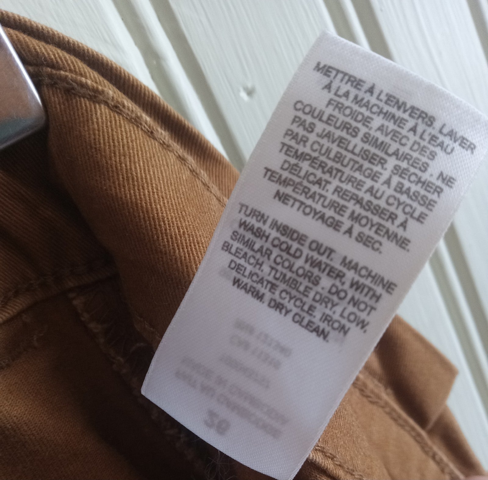 Dynamite Brown Pants Women’s Size 26 Slim Fit Casual Work Trouser Style Jeans