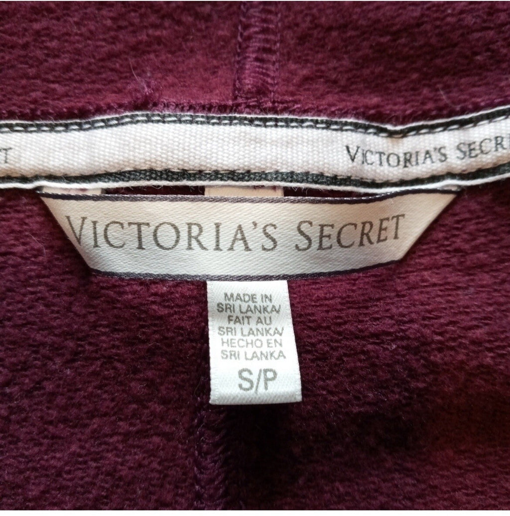 Victoria's Secret Burgundy Cowl Neck Sweater Women's Size S Pullover Knit