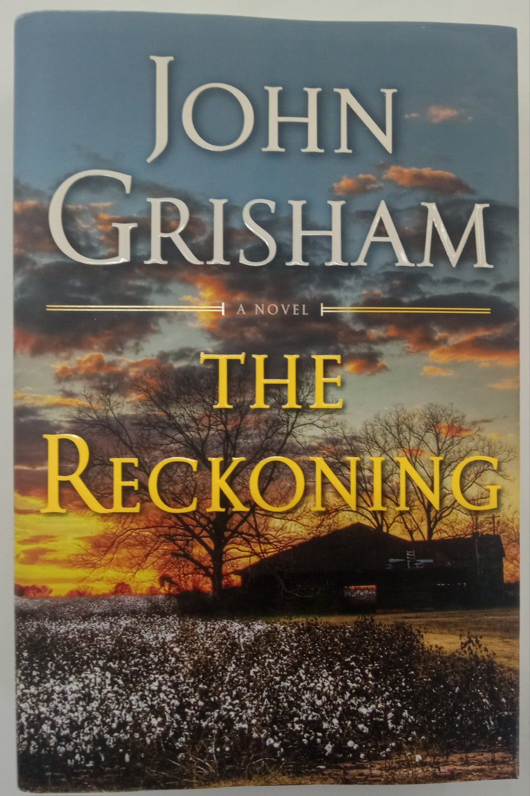 The Reckoning by John Grisham – VG+ Legal Thriller Hardcover Novel Book