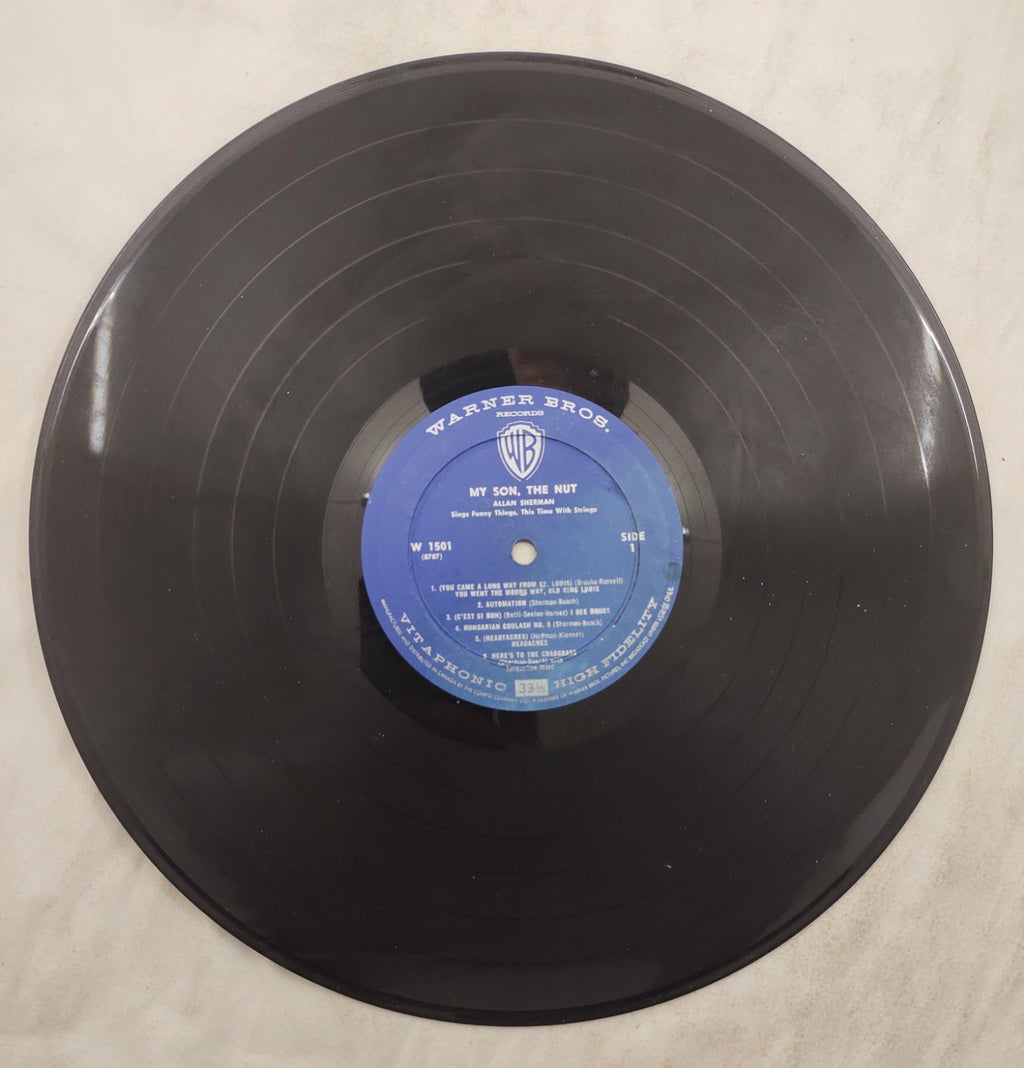 Allan Sherman – My Son, the Nut LP Warner Bros W-1501 Comedy