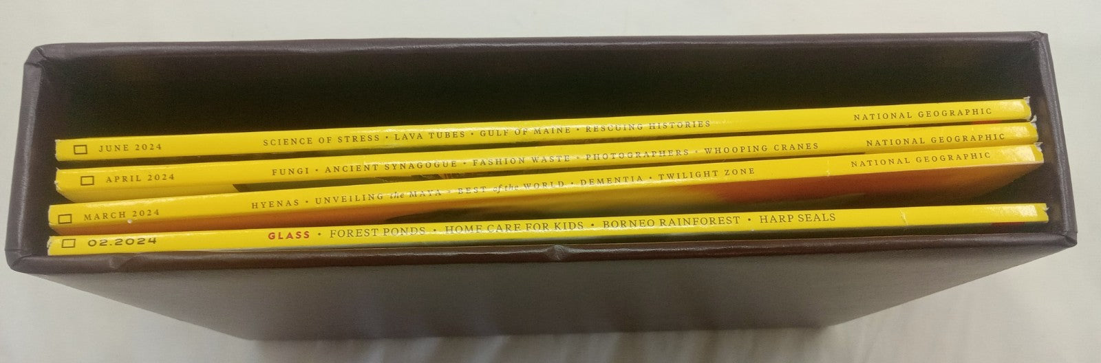 Nat Geo Magazine’s With Slipcover Jan To June 2024