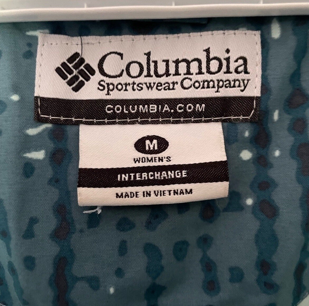 Columbia Bugaboo Blue Winter Jacket Medium Ski Outdoor Waterproof Hooded