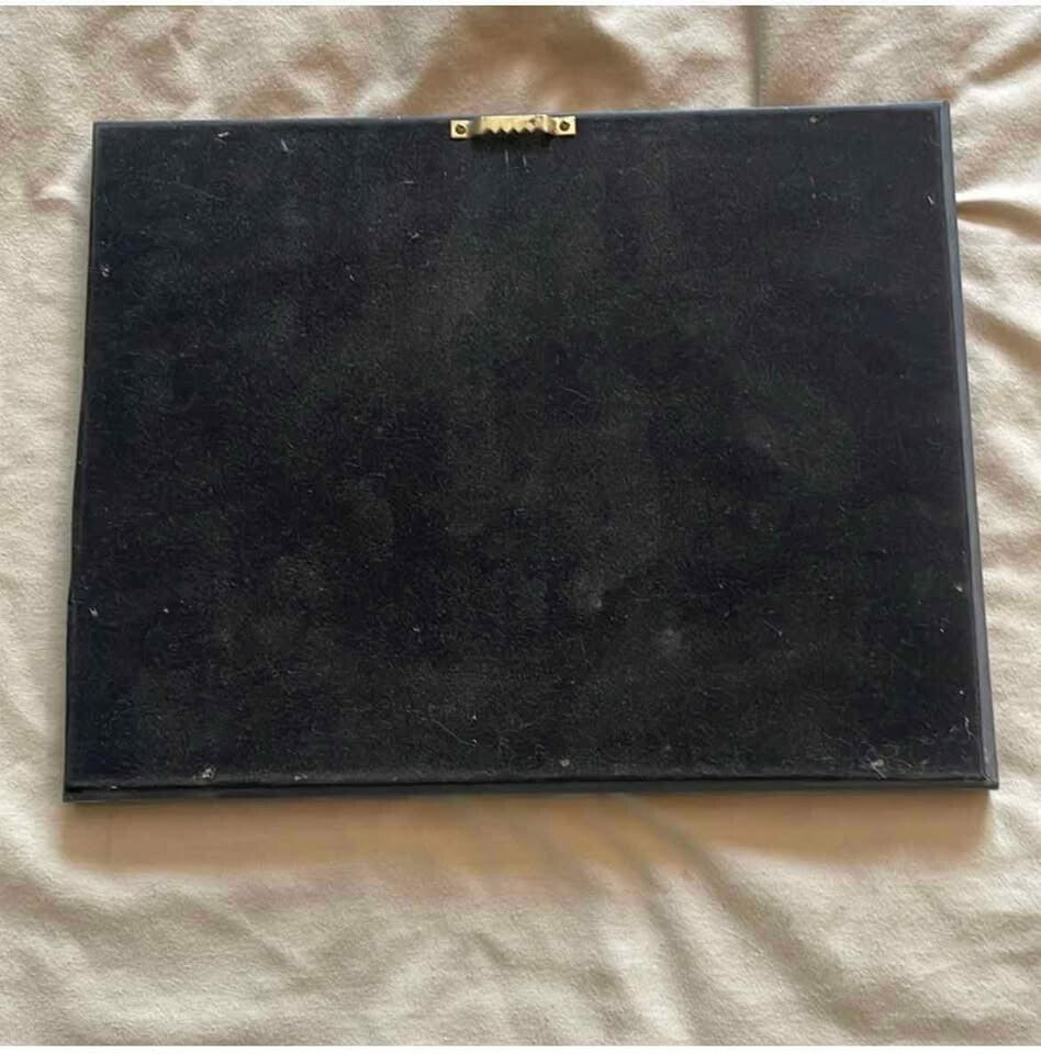 Vintage Carved Mother‑of‑Pearl Landscape Scene – Handcrafted Wall Art Pearl Art