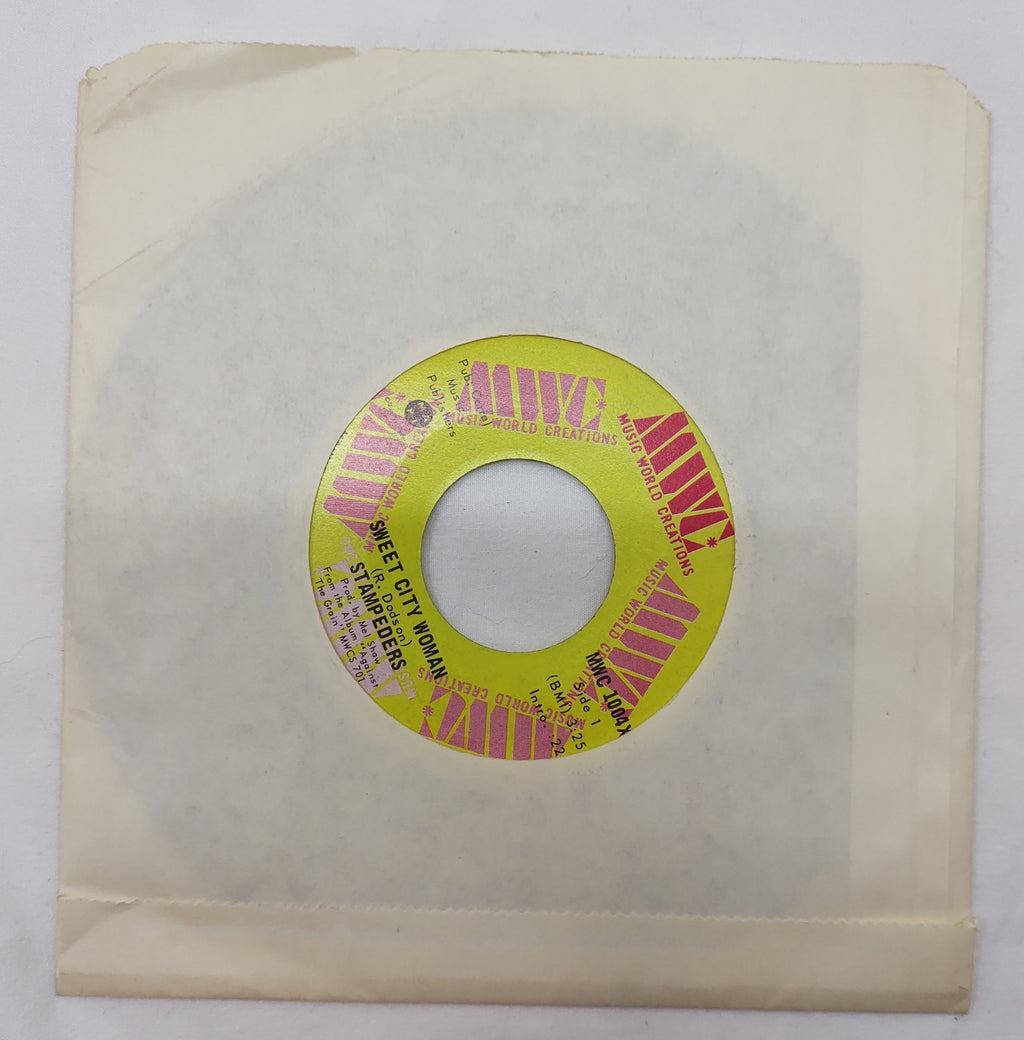 The Stampeders Gator Road / Sweet City Woman 45 RPM 7" Rock Vinyl 1971