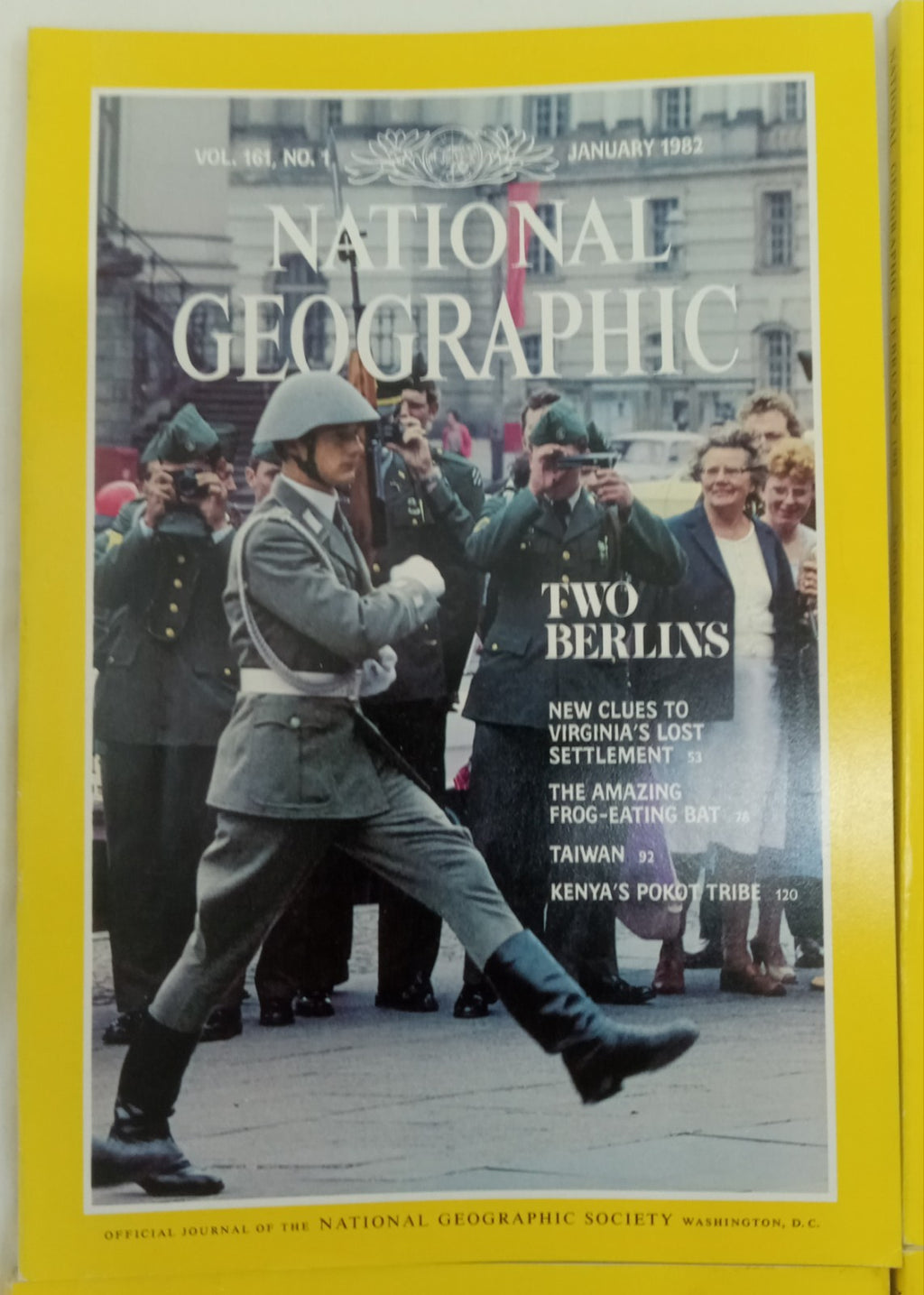 National Geographic Jan–June 1982 | VG+ Vintage Set | 6 Issues + Slipcase