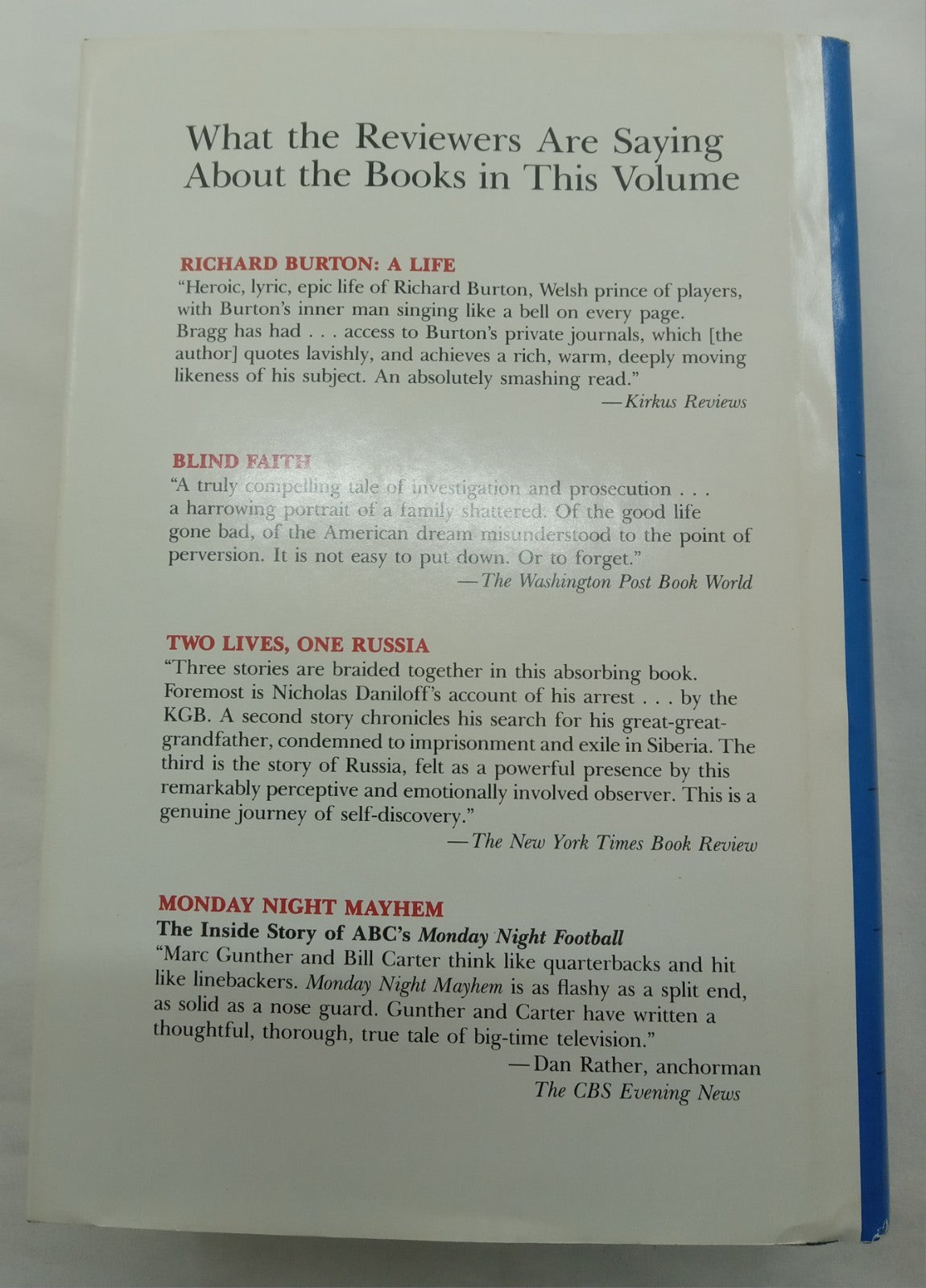 Reader's Digest Today's Best Nonfiction Vol 4 1989 HC 1st Ed w/ Jacket