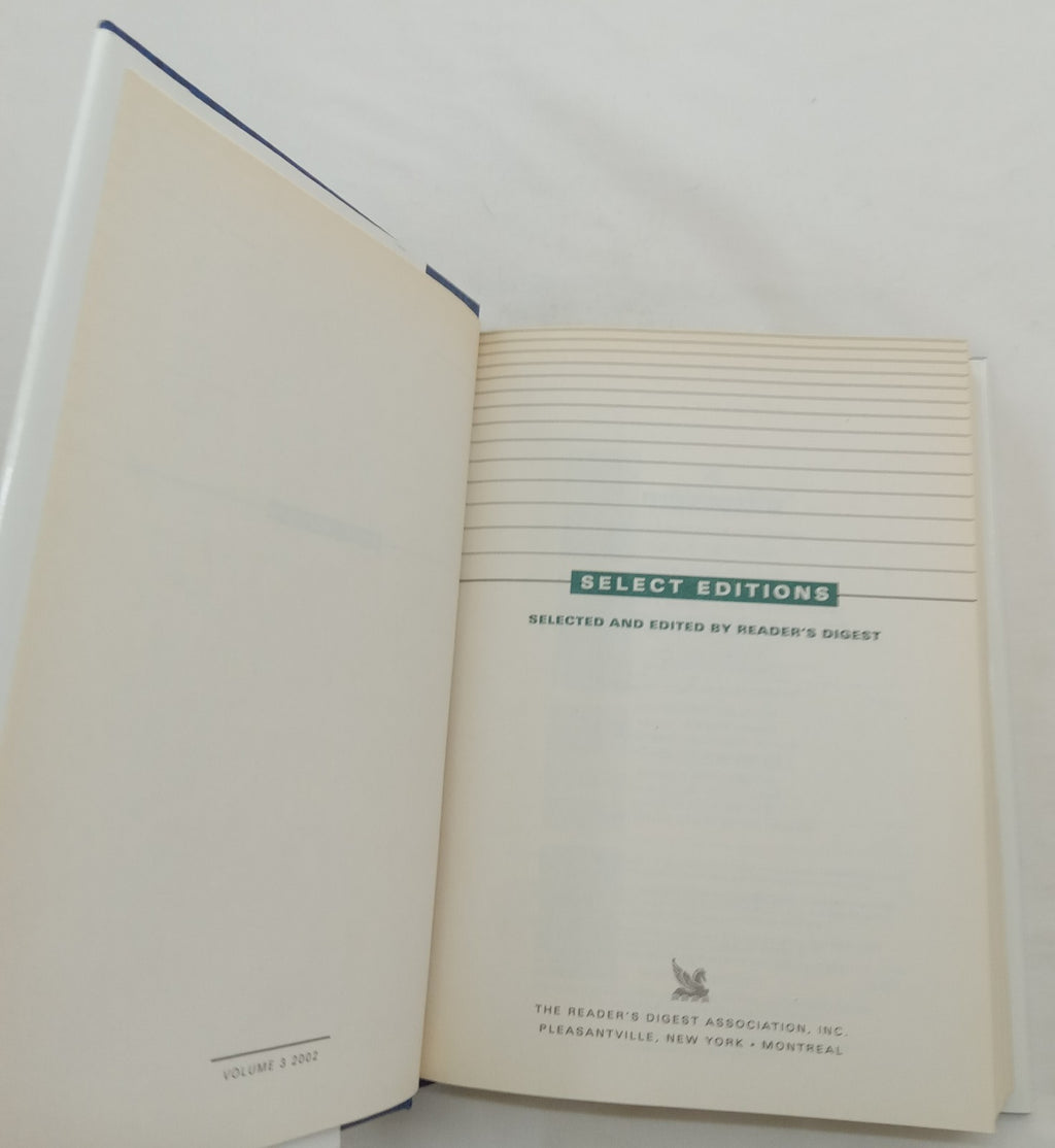 Reader's Digest Select Editions Vol 3 2002 HC 1st Ed w/ Dust Jacket
