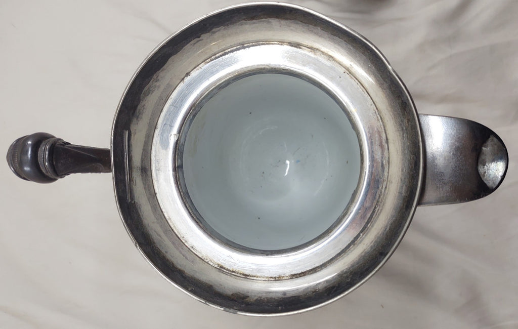 Meriden Britannia Victorian Silverplate Ice Water Pitcher #193 Repoussé Ornate