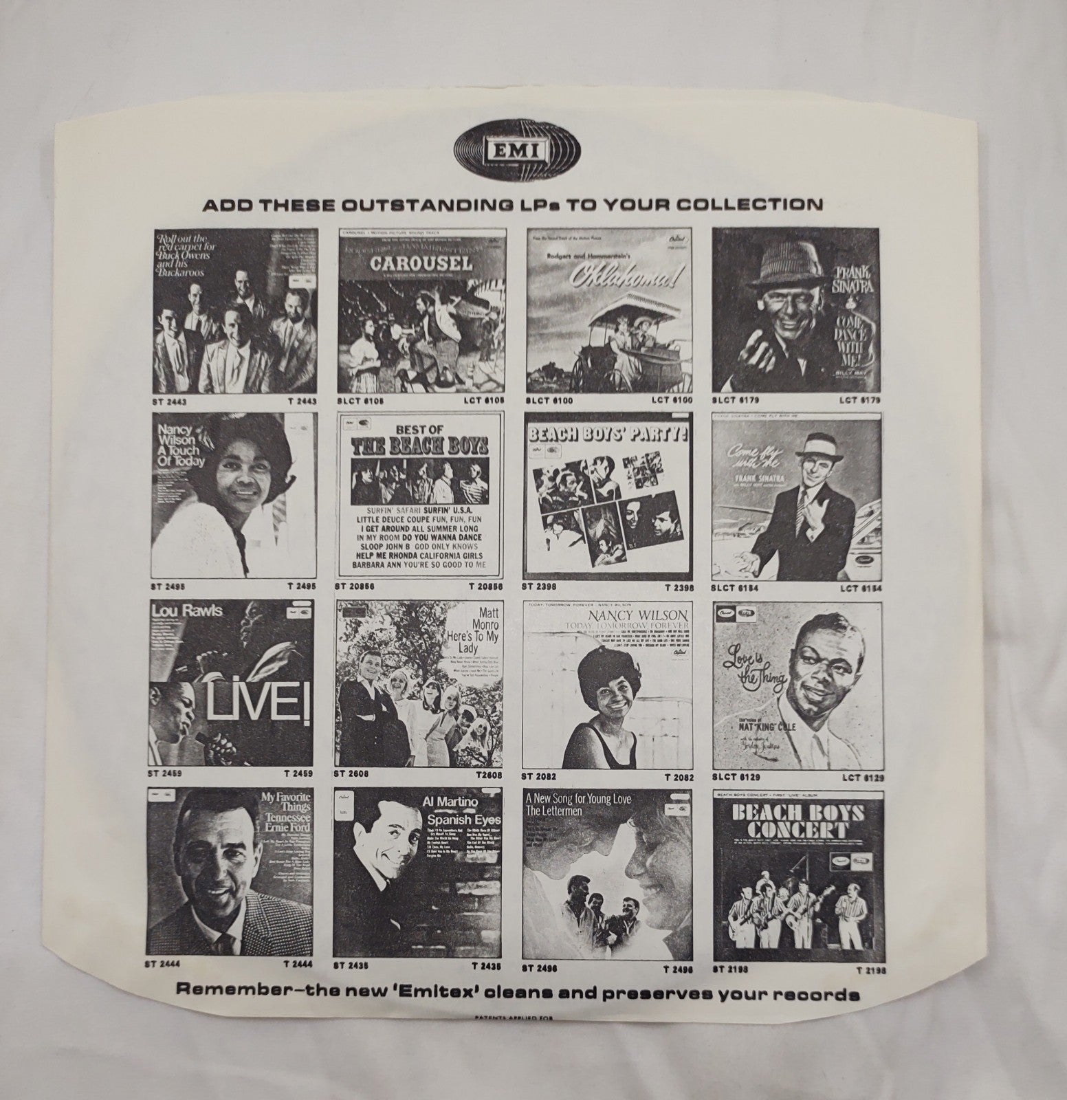 Nat King Cole – Lazy-Hazy-Crazy Days of Summer LP ST1932 VG