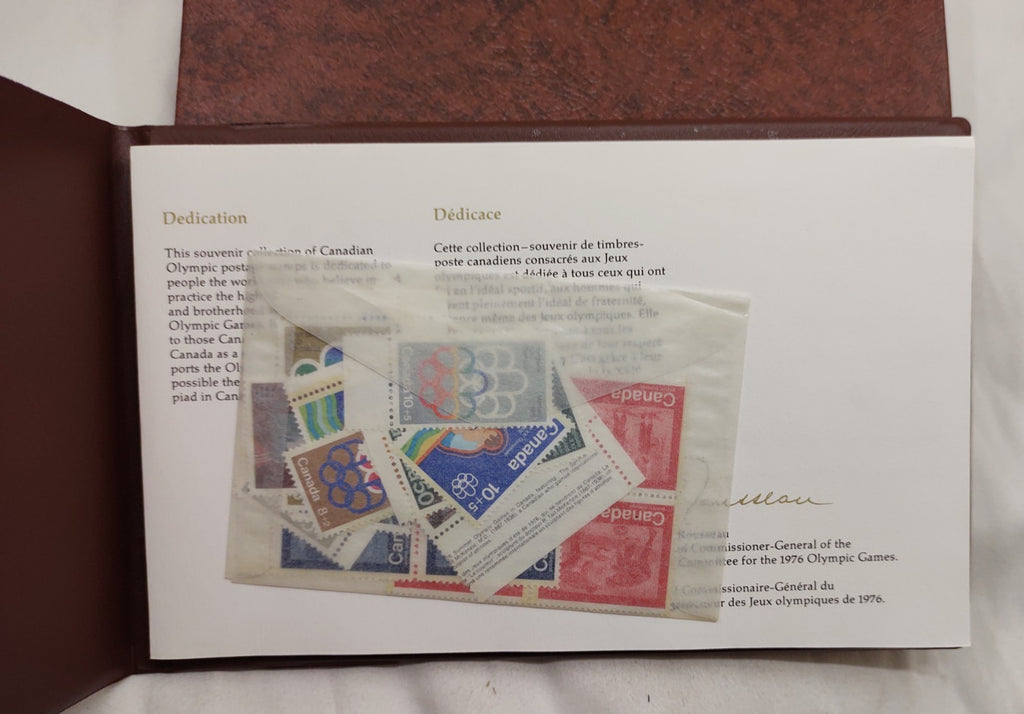 Canada Post 1976 Olympic Games Stamp Souvenir Collection Vol 1 S002 MNH