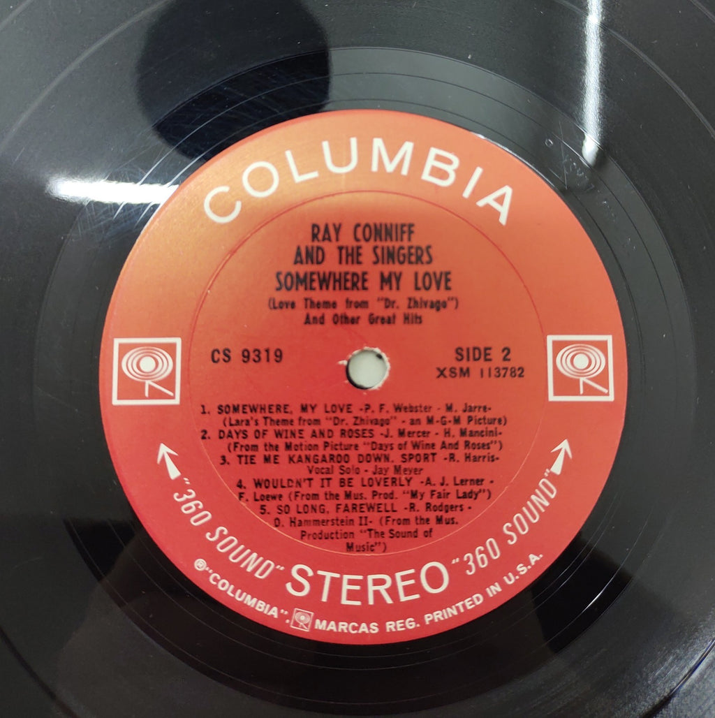 Somewhere My Love And Other Great Hits by Ray Conniff And The Singers