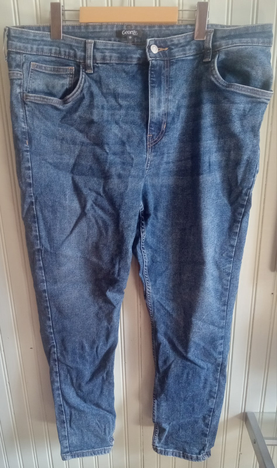 George Women's Size 18 Blue Jeans – Comfortable Denim for Everyday Wear