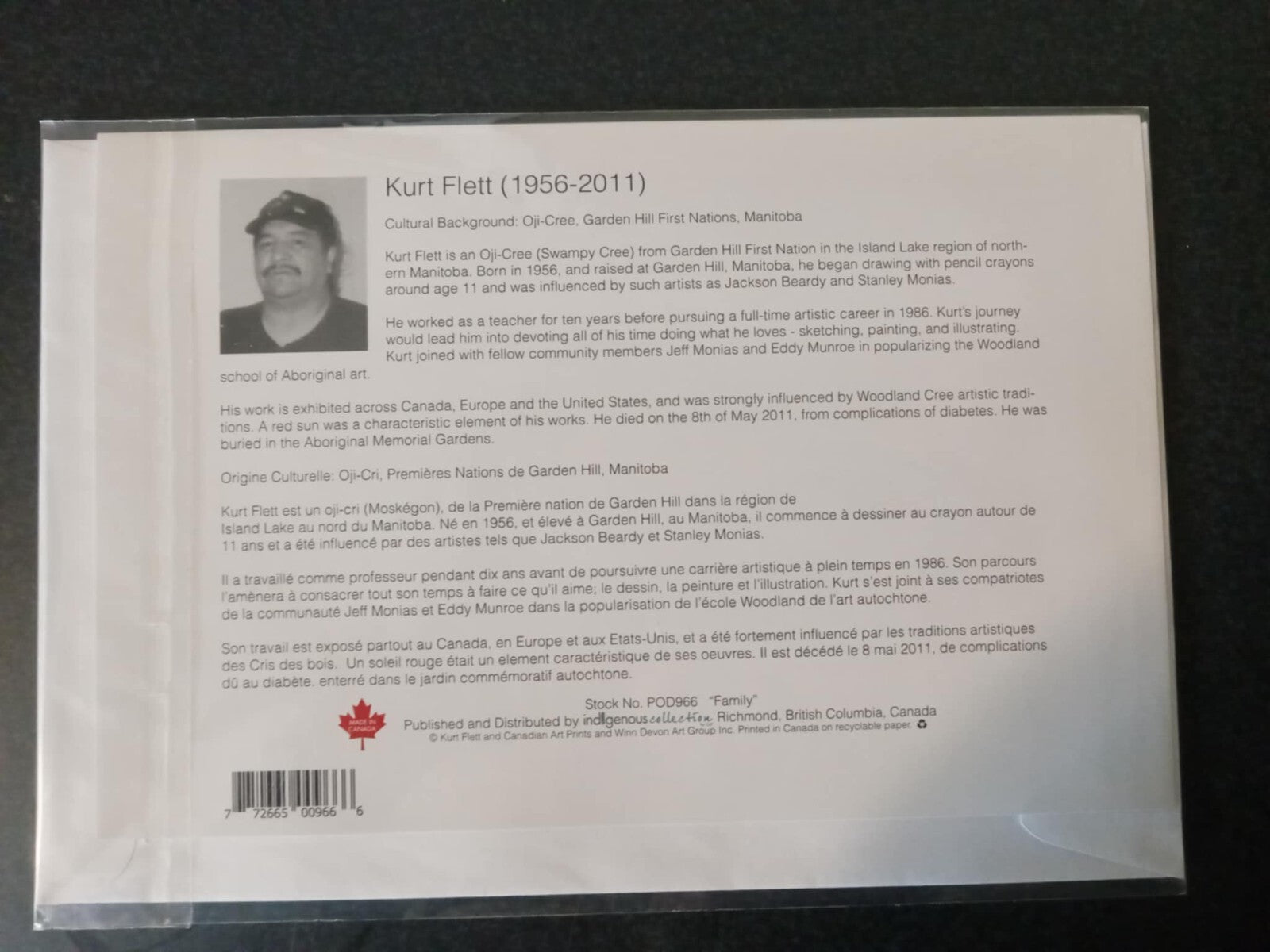 Kurt Flett Aboriginal Art Print – "Family" Theme