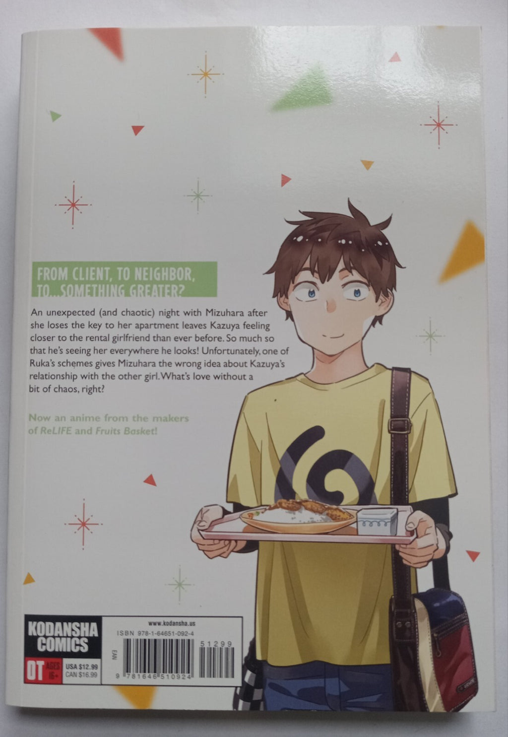 Rent-A-Girlfriend Vol. 8 Manga Comic Book by Reiji Miyajima (VG+) English