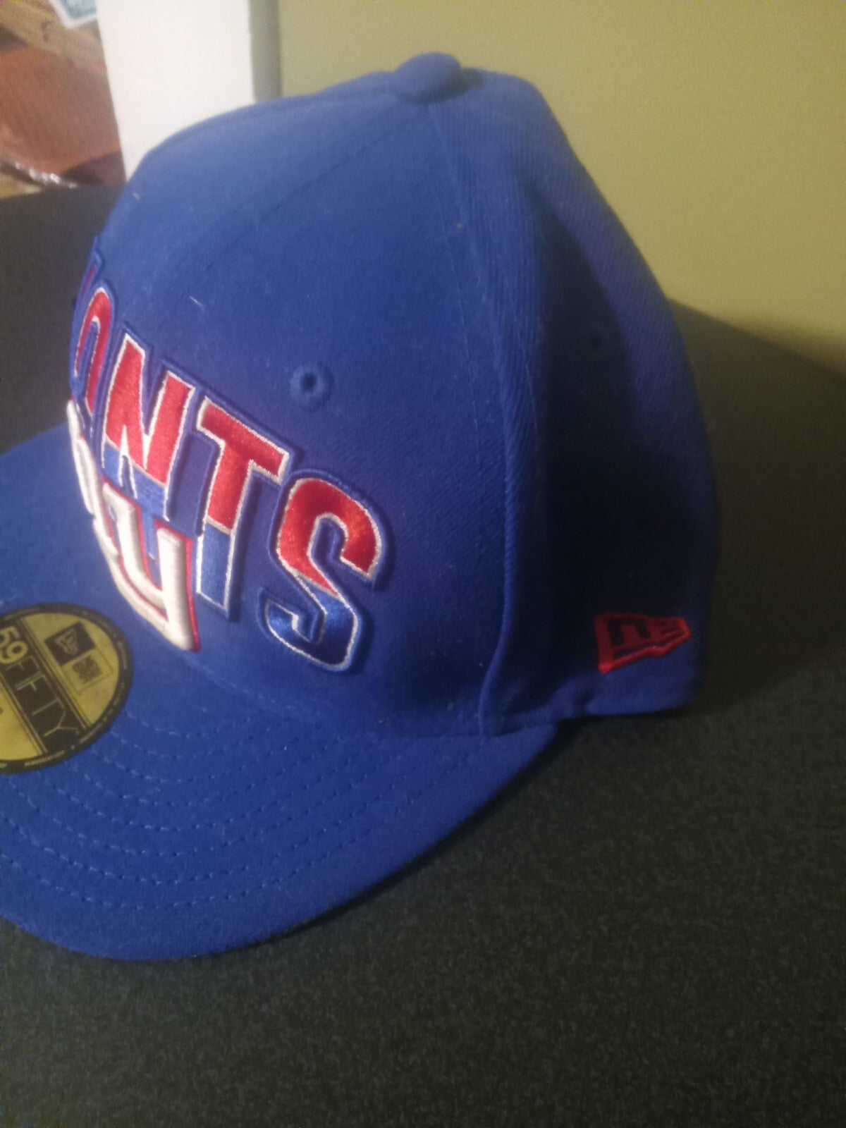 New York Giants New Era 59FIFTY Fitted Draft Cap (Blue) 7 3/4