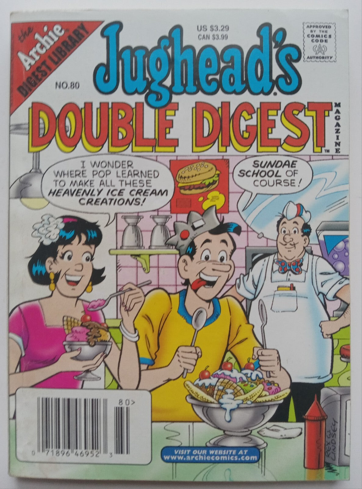 Archie Digest Magazine #80 – Jughead Double Digest Collection (2015)