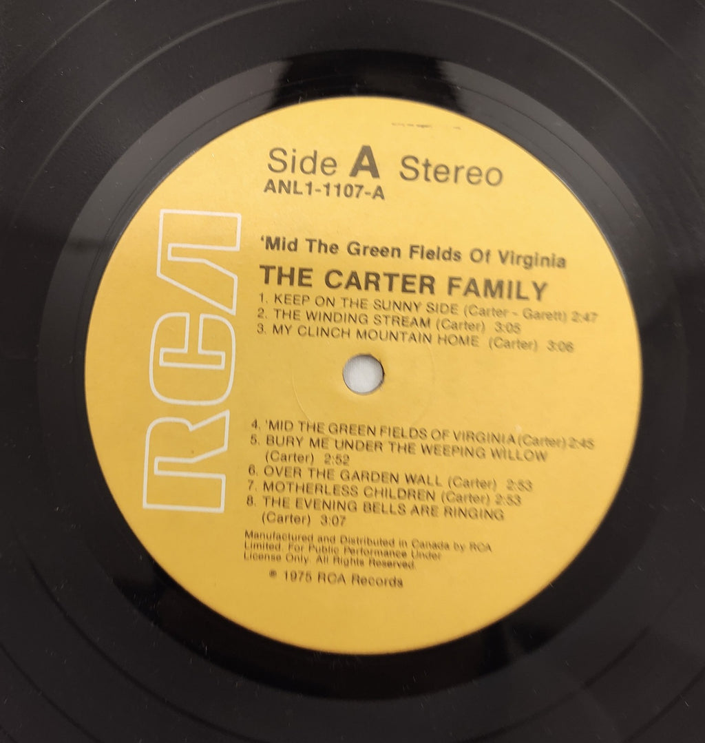 Carter Family - ’Mid The Green Fields Of Virginia LP RCA ANL1-1107 Canada 1975