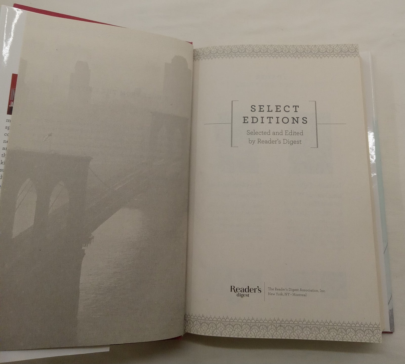 Reader's Digest 4 Books in 1 Vol 1 2015 HC 1st Ed w/ Dust Jacket NM