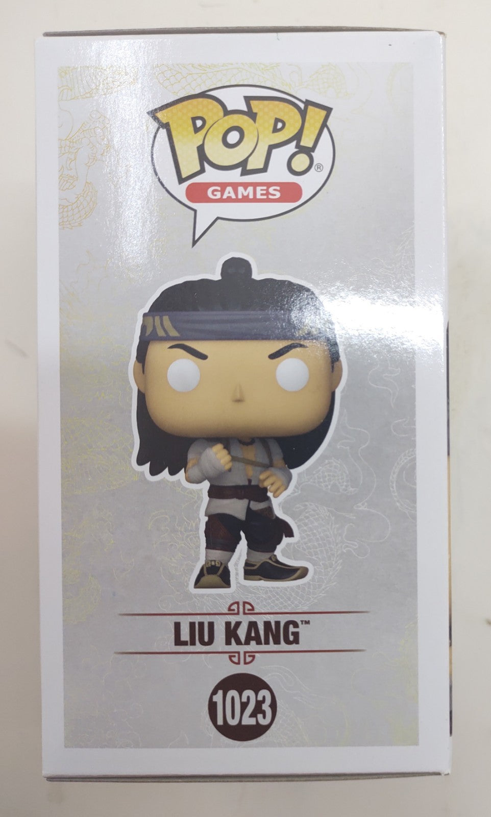 Funko Pop! Games Mortal Kombat Liu Kang #1023 Vinyl Figure New