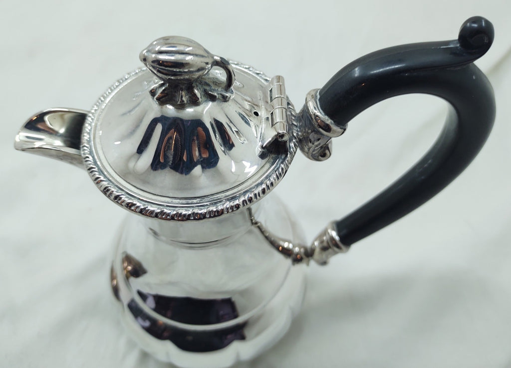 Vintage Edmoon Old English Reproduction EP on Copper Coffee & Creamer Set