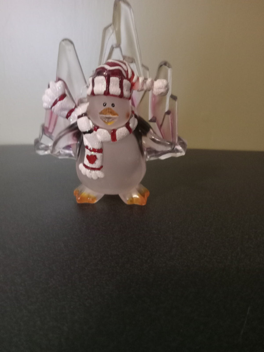 Holiday Night Light – Christmas Penguin on Ice – Plug-In – Tested