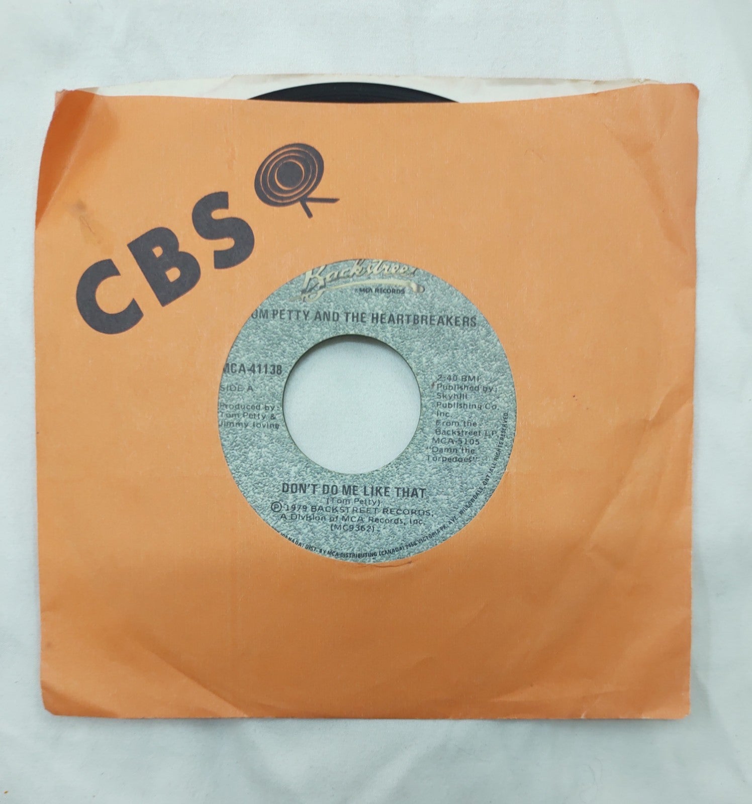 Tom Petty & The Heartbreakers – Don’t Do Me Like That 7” MCA 41138