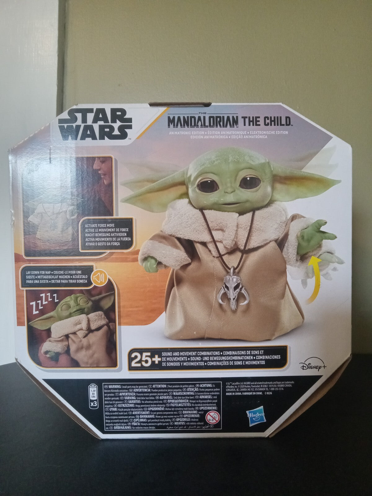 Star Wars The Mandalorian: The Child Animatronic Doll – Sound & Movement