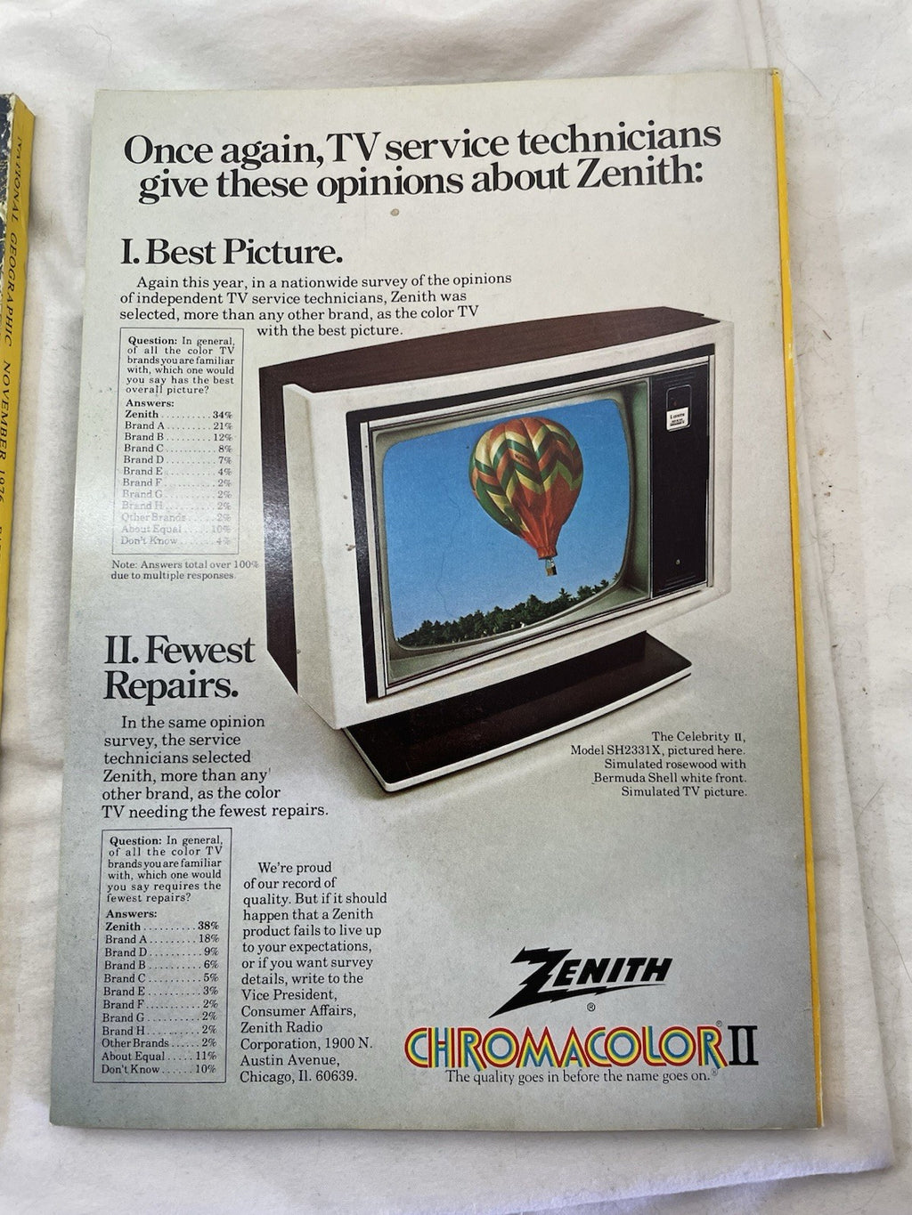 Nat Geo Jul–Dec 1976 Slipcover Lot | Vintage Science, Wildlife Magazine