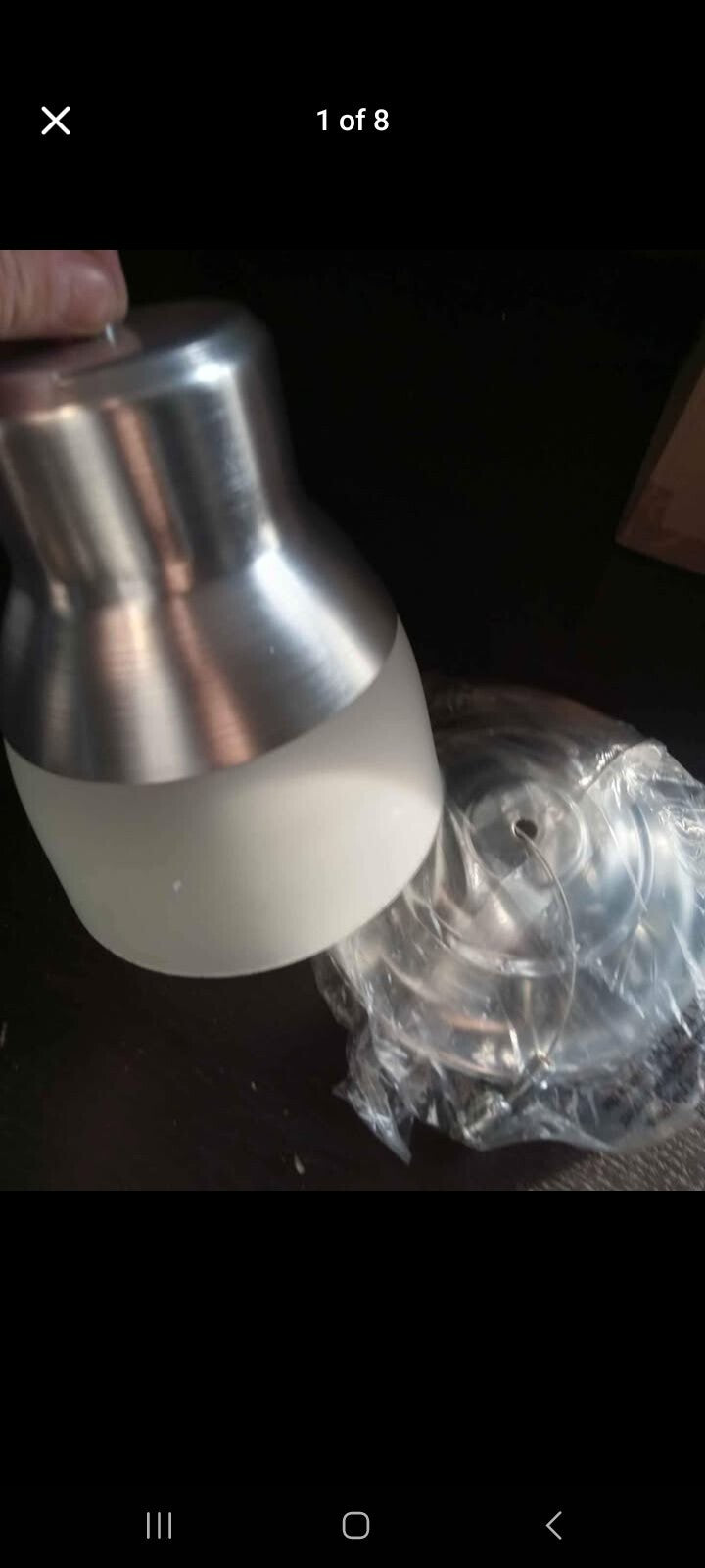 Pendant Hanging Stainless Steel Light – Sleek Modern Style