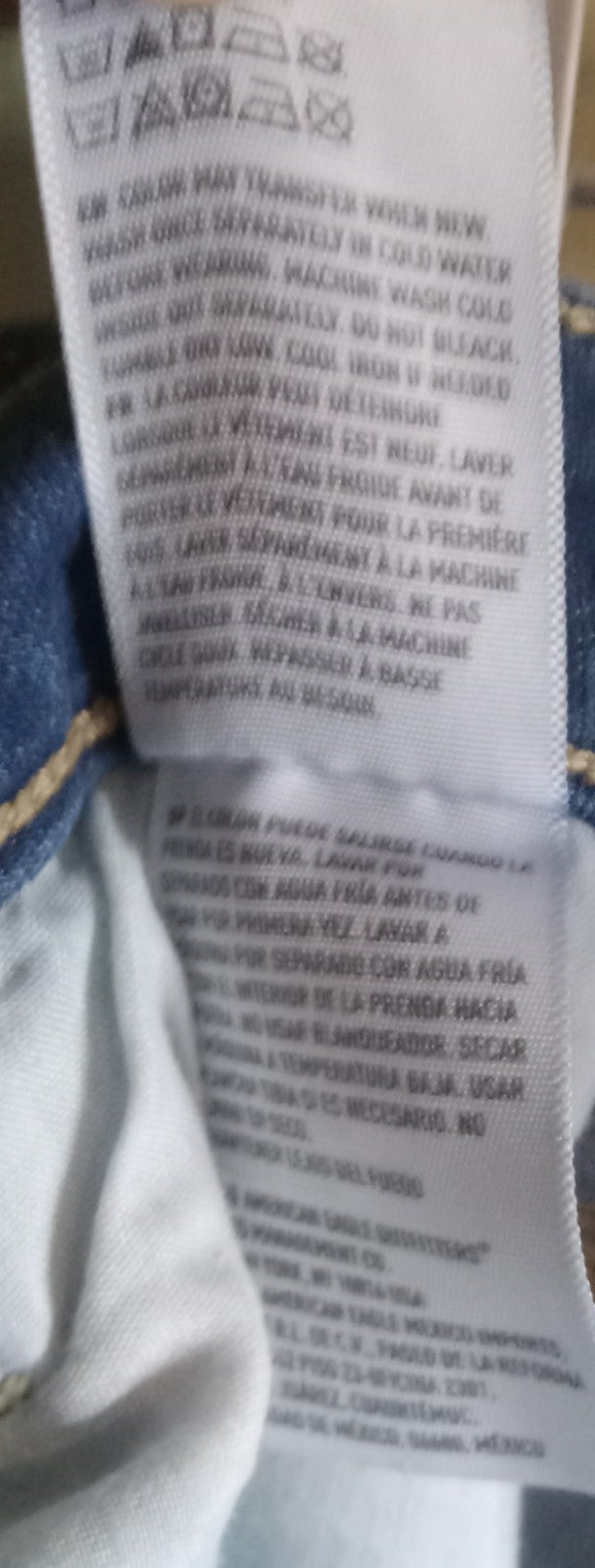 American Eagle Super Stretch Jeans – Women's Size 12, Dark Wash Denim