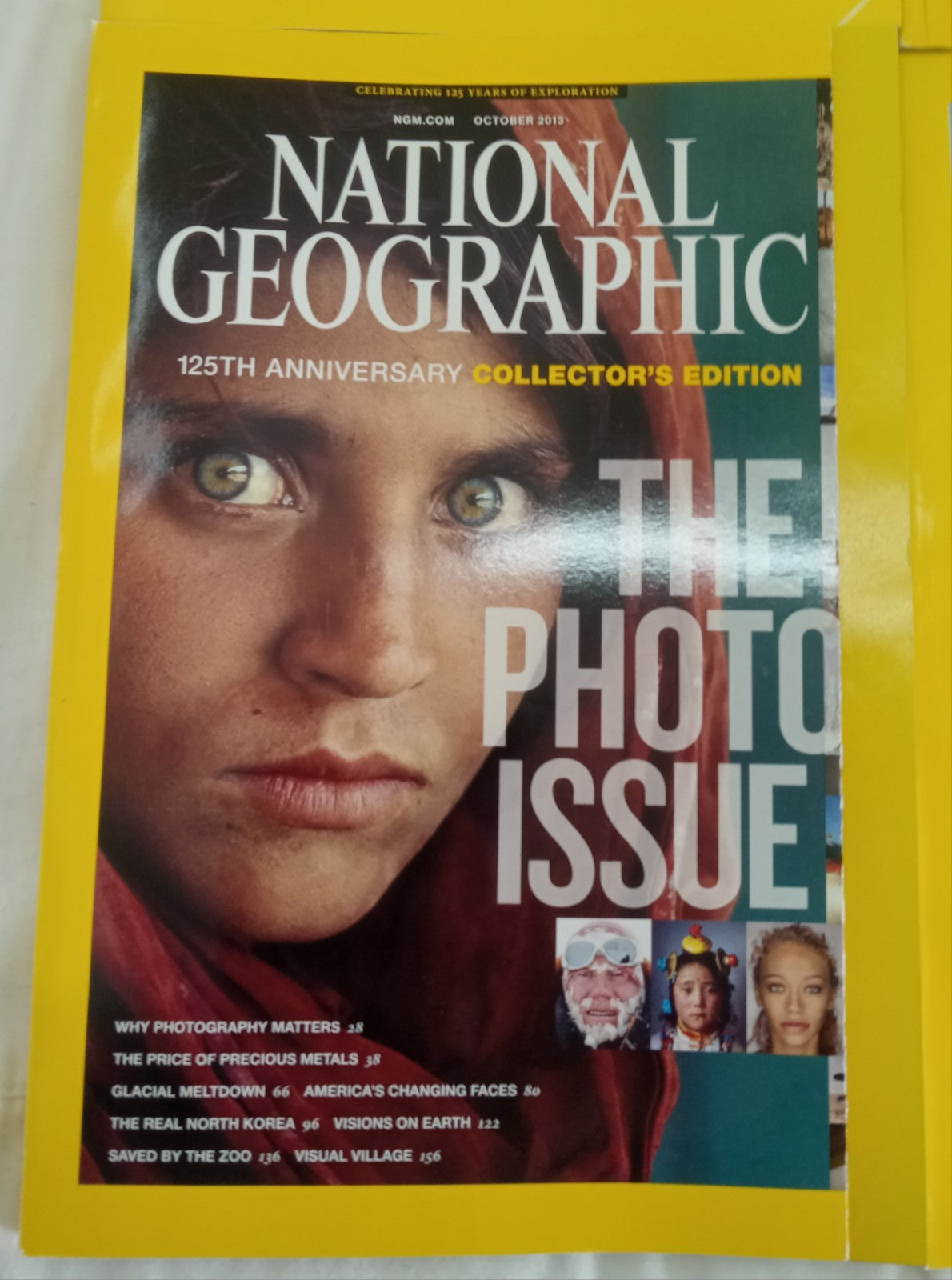 National Geographic Jul–Dec 2013 VG+ | 6 Issues in Faux Leather Slipcase