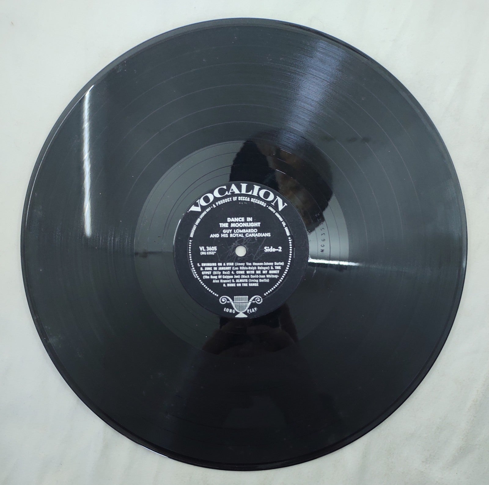 Guy Lombardo – Dance In The Moonlight LP Mono Vocalion VL-3605 Canada Big Band
