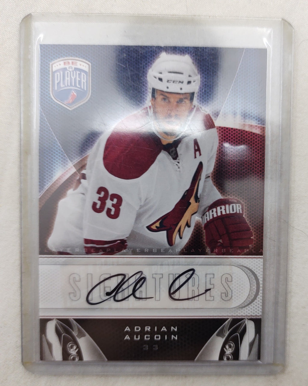 Adrian Aucoin Autograph Upper Deck BAP Signatures S-AA NHL Defense