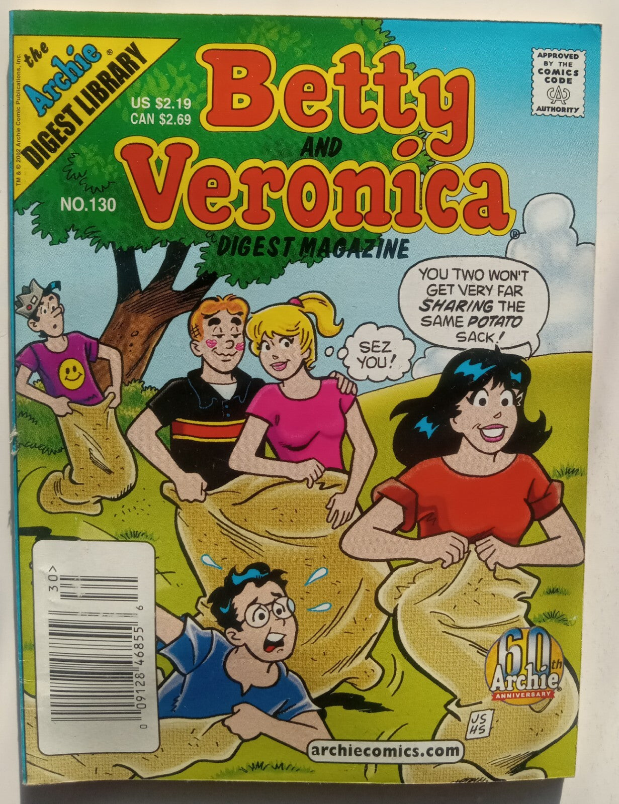 Archie Digest Magazine #130 – Betty & Veronica Special Digest (2016)