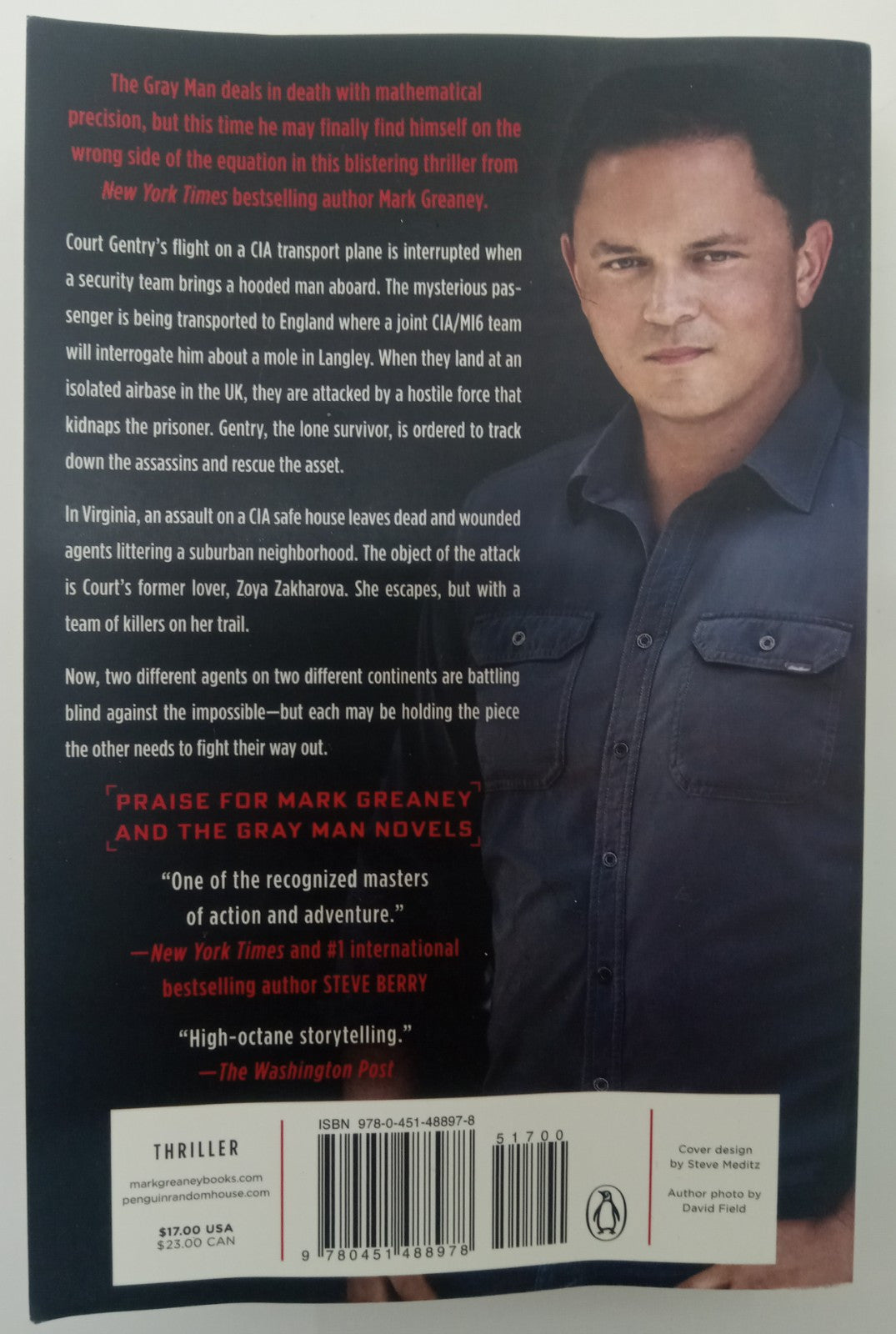 Mission Critical by Mark Greaney – VG+ Jack Ryan Jr. Spy Thriller Novel