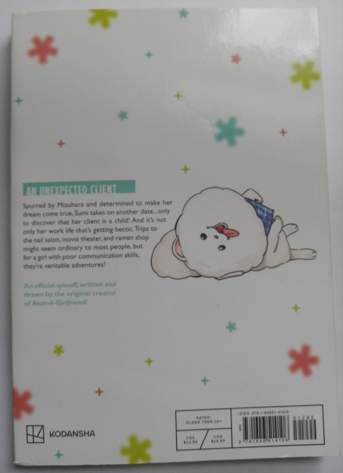 Rent-A-(Really Shy!)-Girlfriend Vol. 3 Manga Comic Book by Reiji Miyajima (VG+)