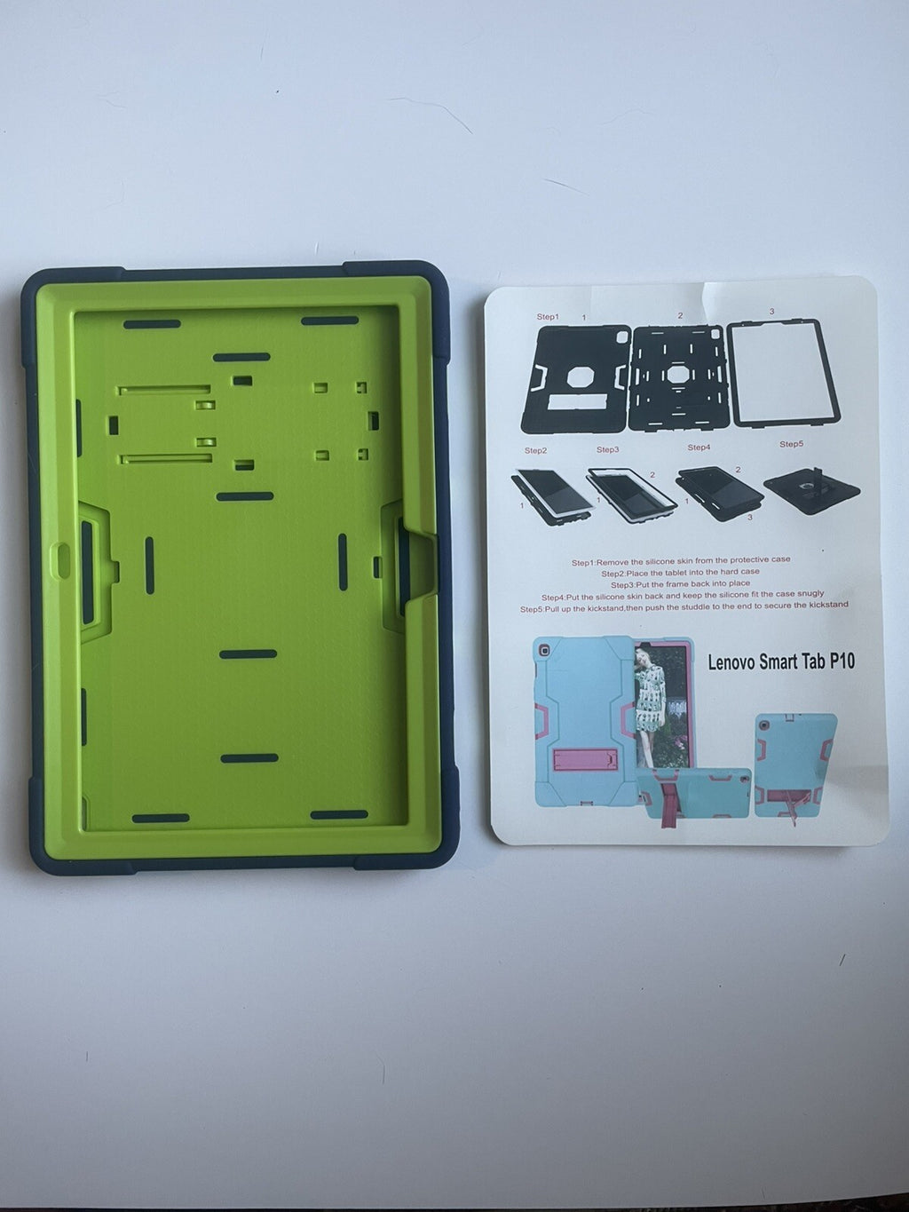 Lenovo Smart Tab P10 Case with Stand – Protective Folio Cover & Kickstand