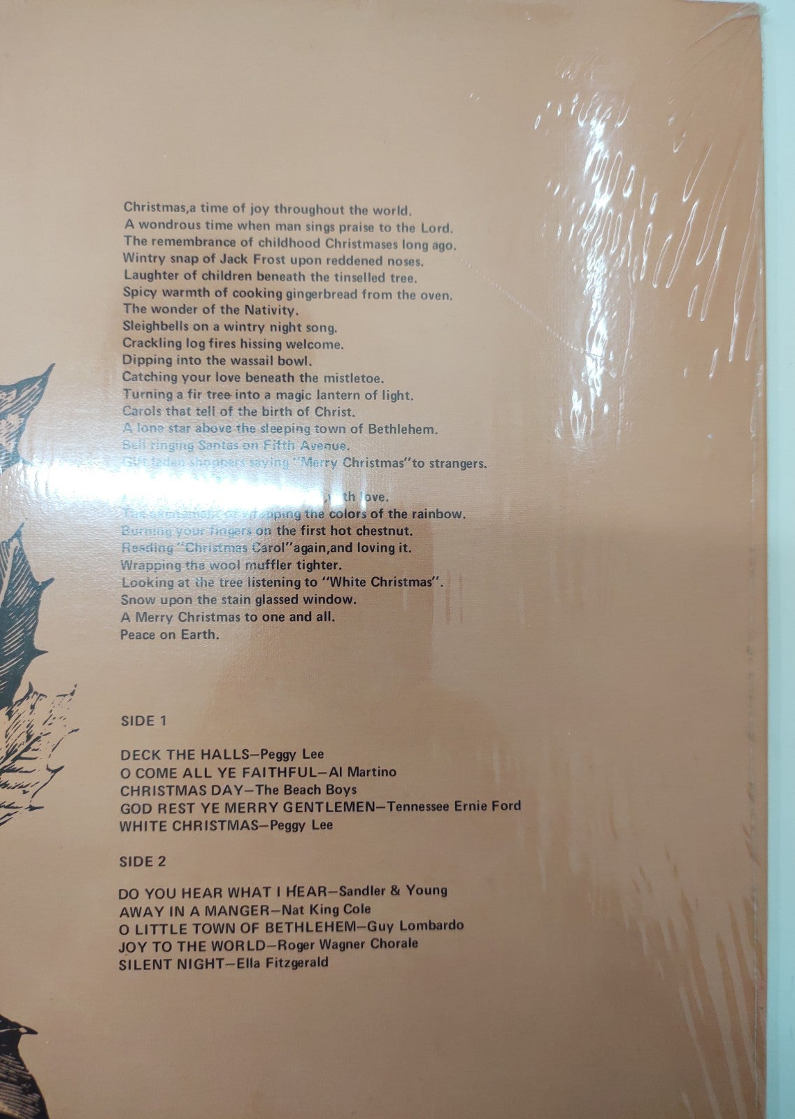 Christmas Day Vinyl LP Record Pickwick SPC-1010 The Beach Boys Nat King Cole