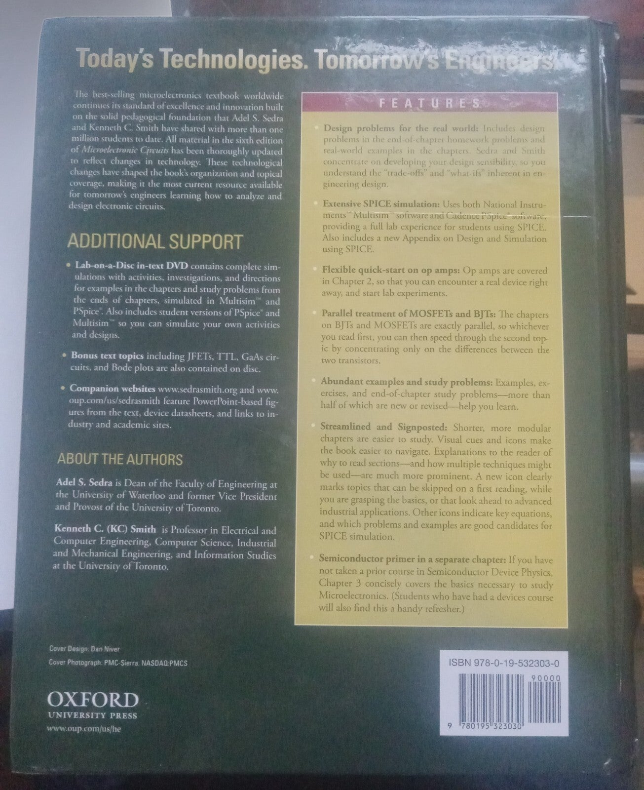 Microelectronic Circuits by Adel Sedra & Kenneth Smith – CMOS & Analog Circuits