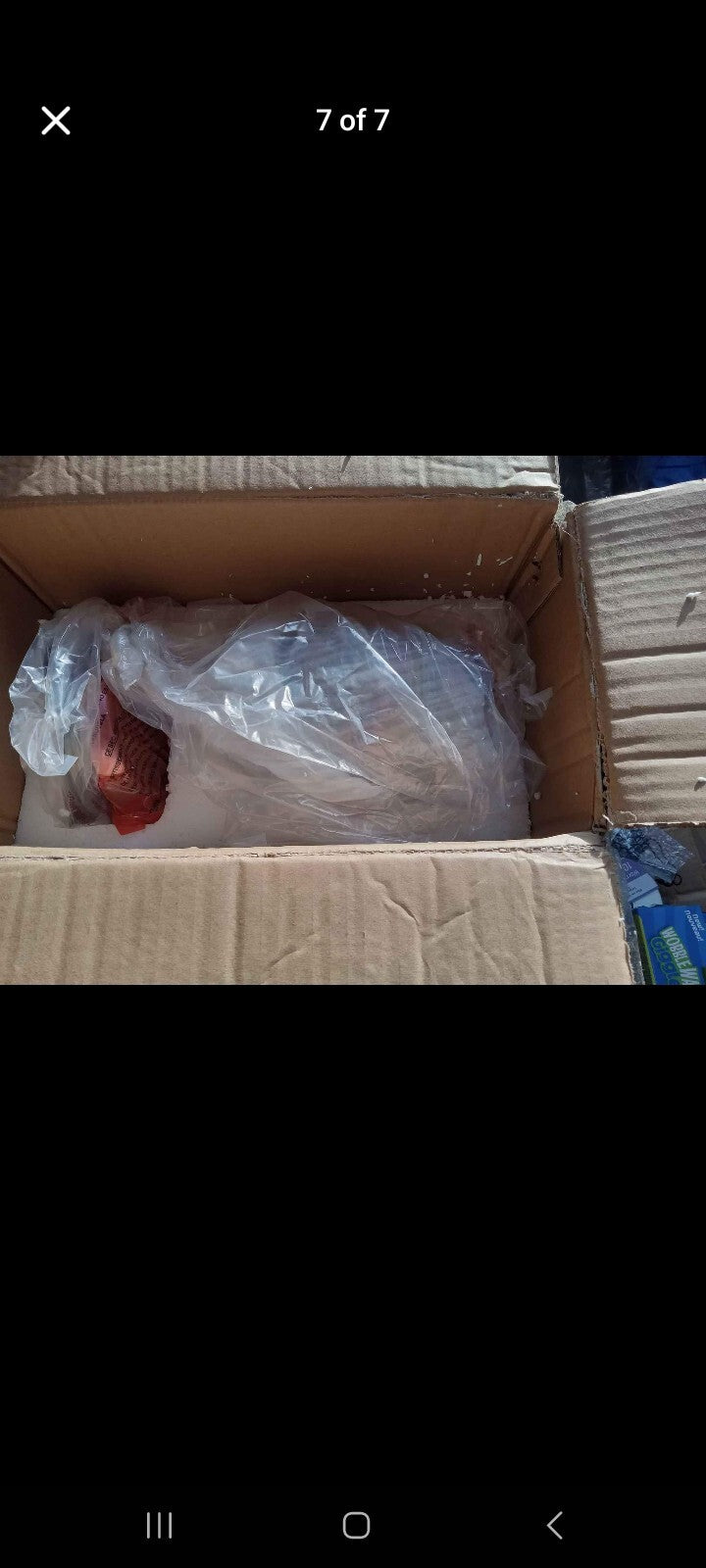 ELK Lighting Hand-Blown Glass Pendant – Orange/Brown Iridescent