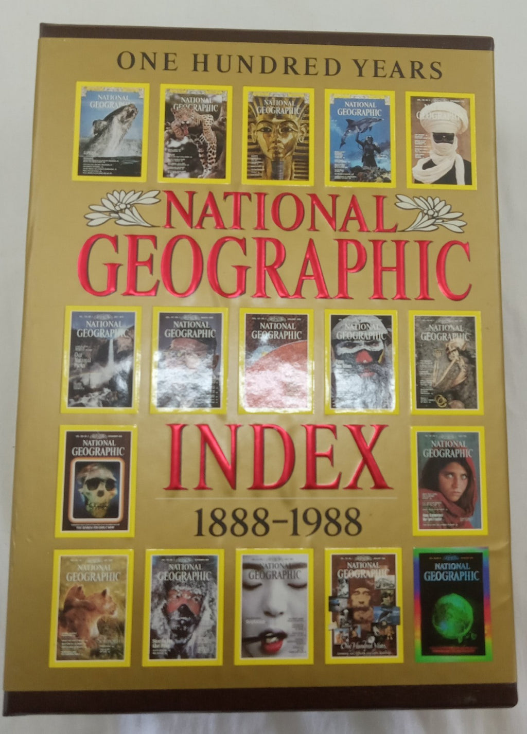 National Geographic Index 1888‑1988 Centennial Deluxe Edition Pristine w/ Maps